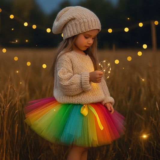 Extra Bright Rainbow Tutu