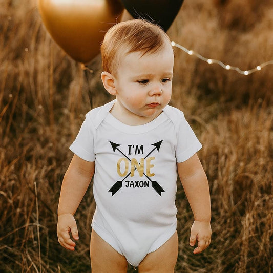 Tribal Arrow 1st Birthday Boy Vest