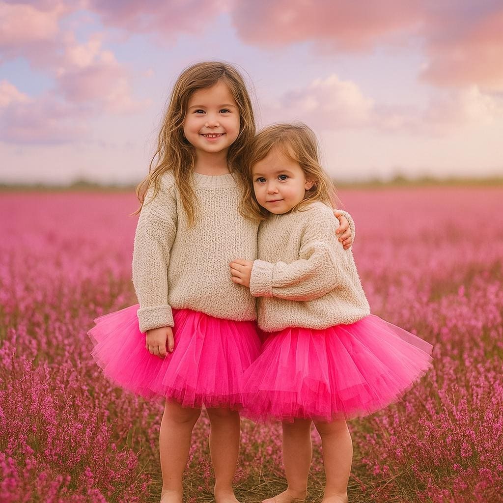 Bright Pink Tutu Skirt