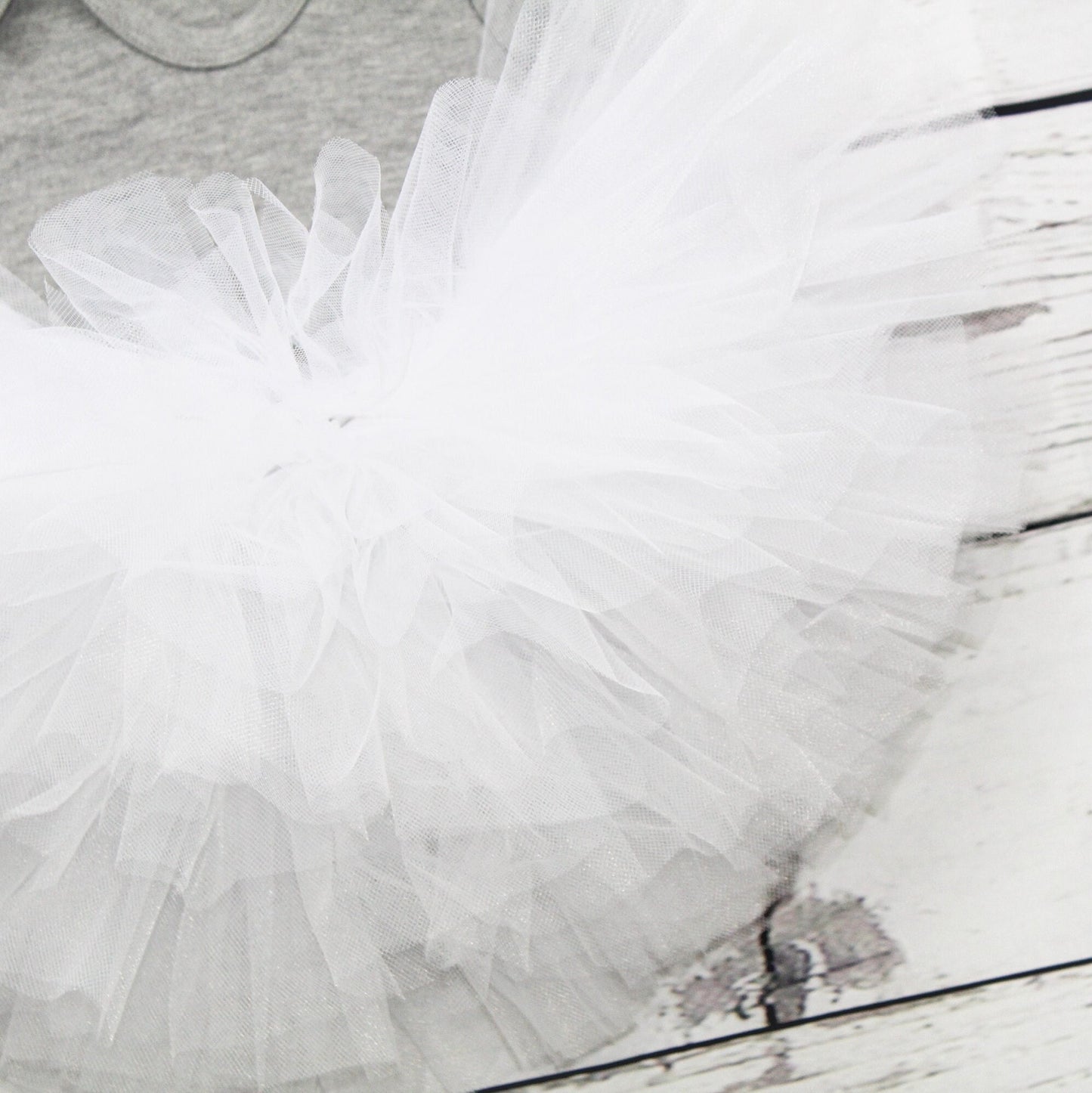 Baby Girl 1st Birthday Outfit Silver & White