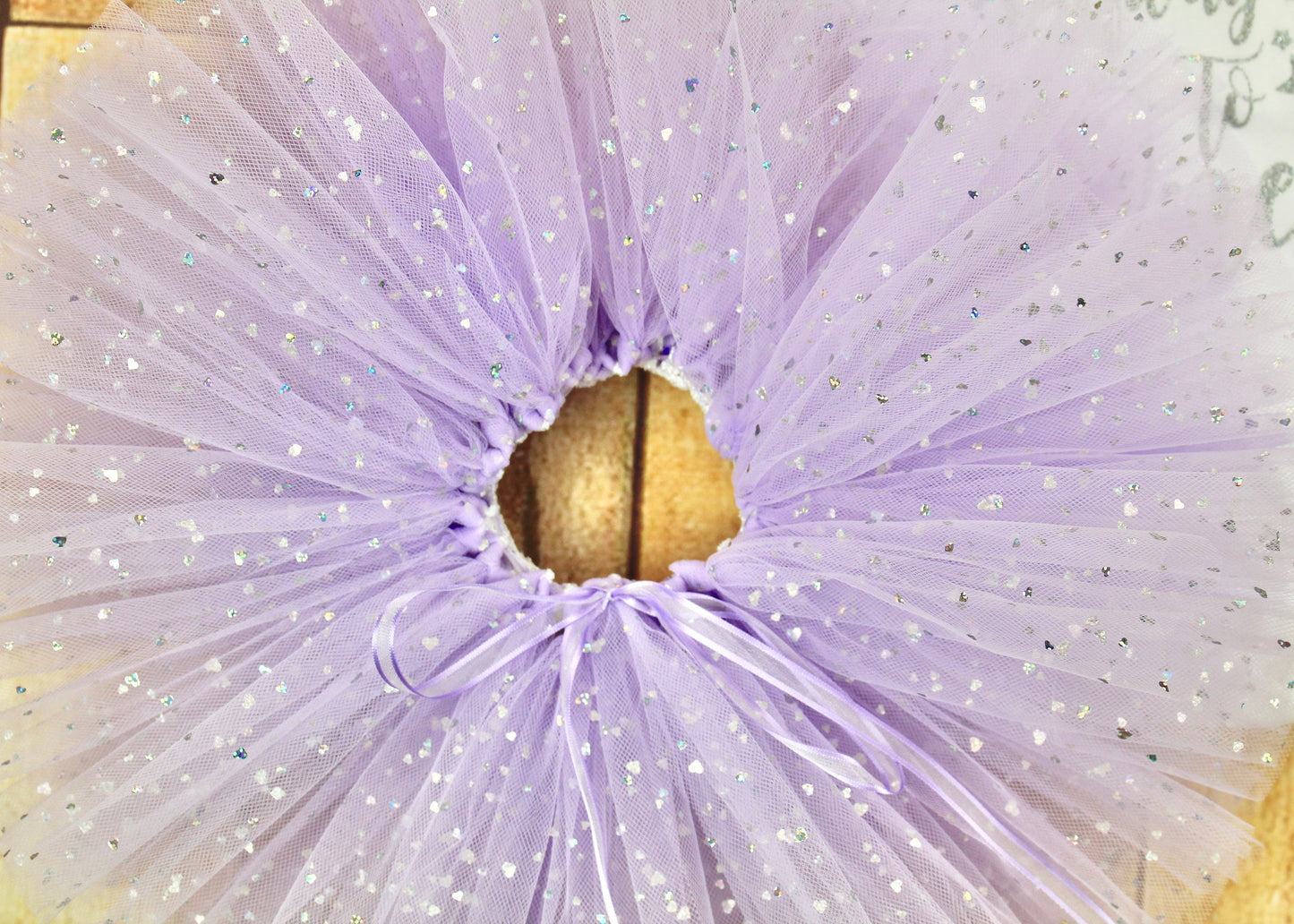 Personalised Lilac Sparkly Unicorn Tutu Set