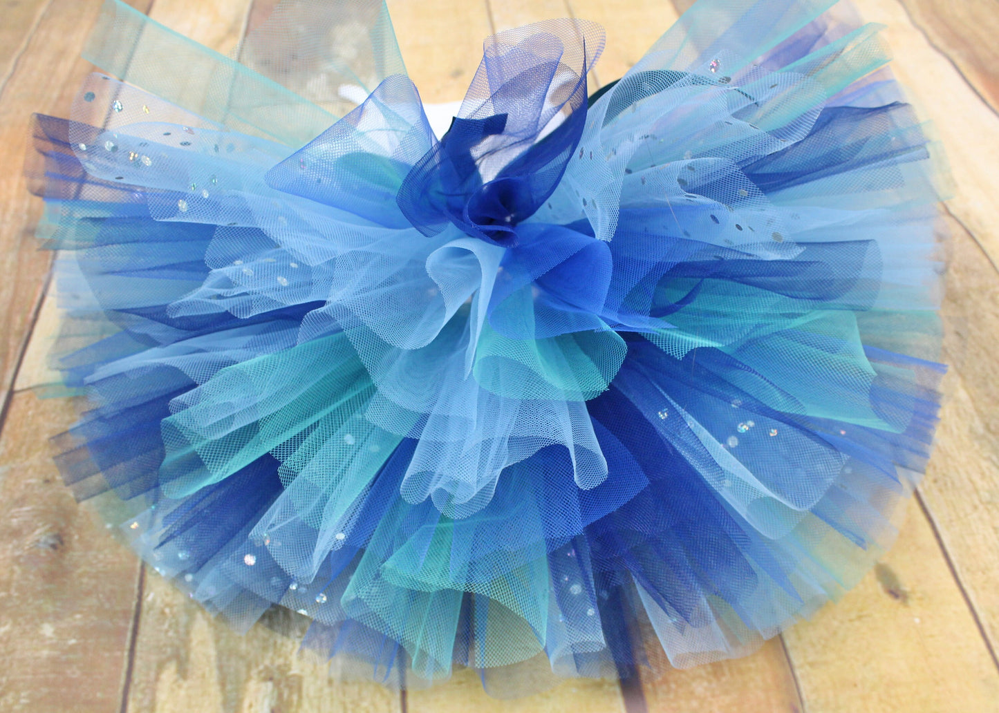 Blue Ombre Wild One Tutu Outfit