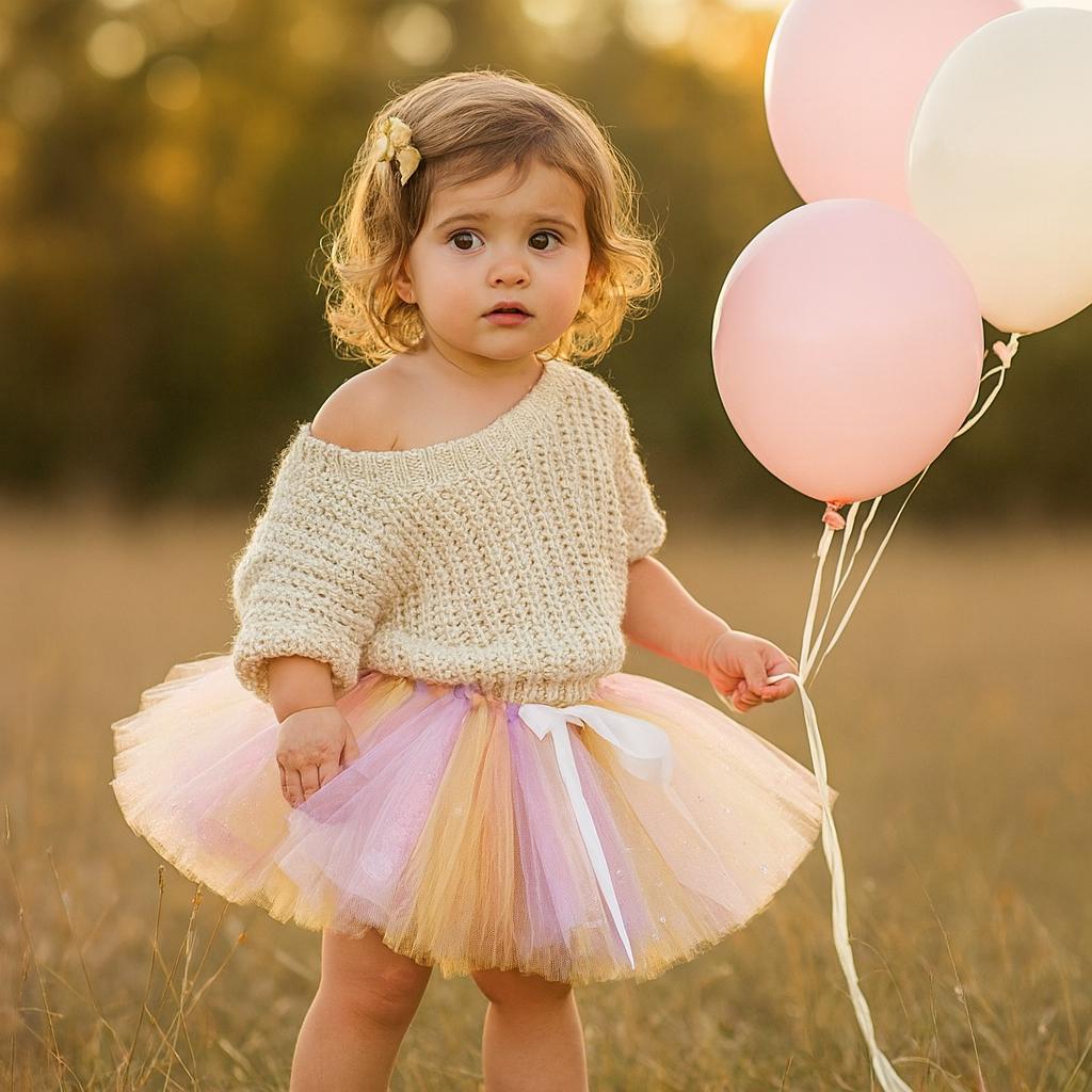 Pastel Rainbow Sherbet Tutu