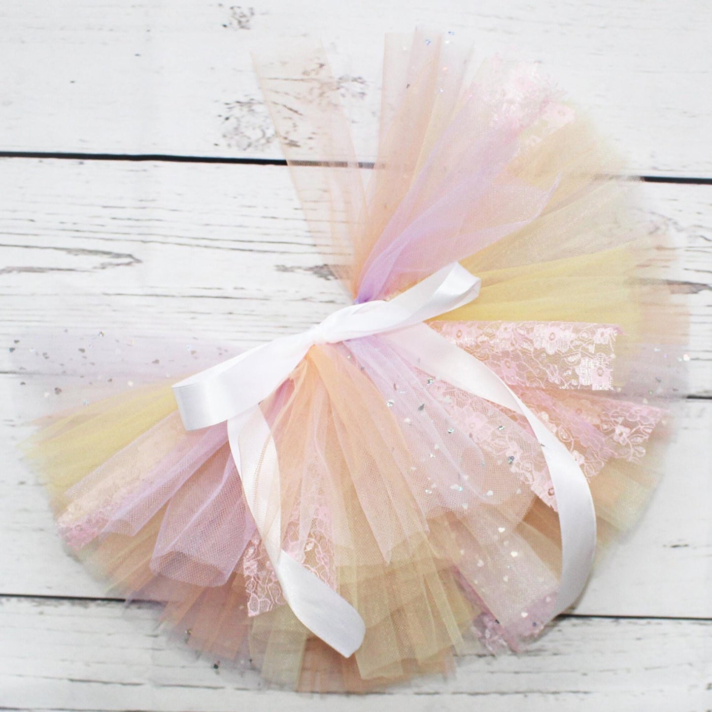 Pastel Rainbow Sherbet Tutu