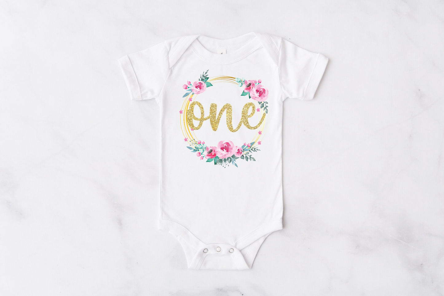 Pink & Yellow 1st Birthday Tutu Outfit