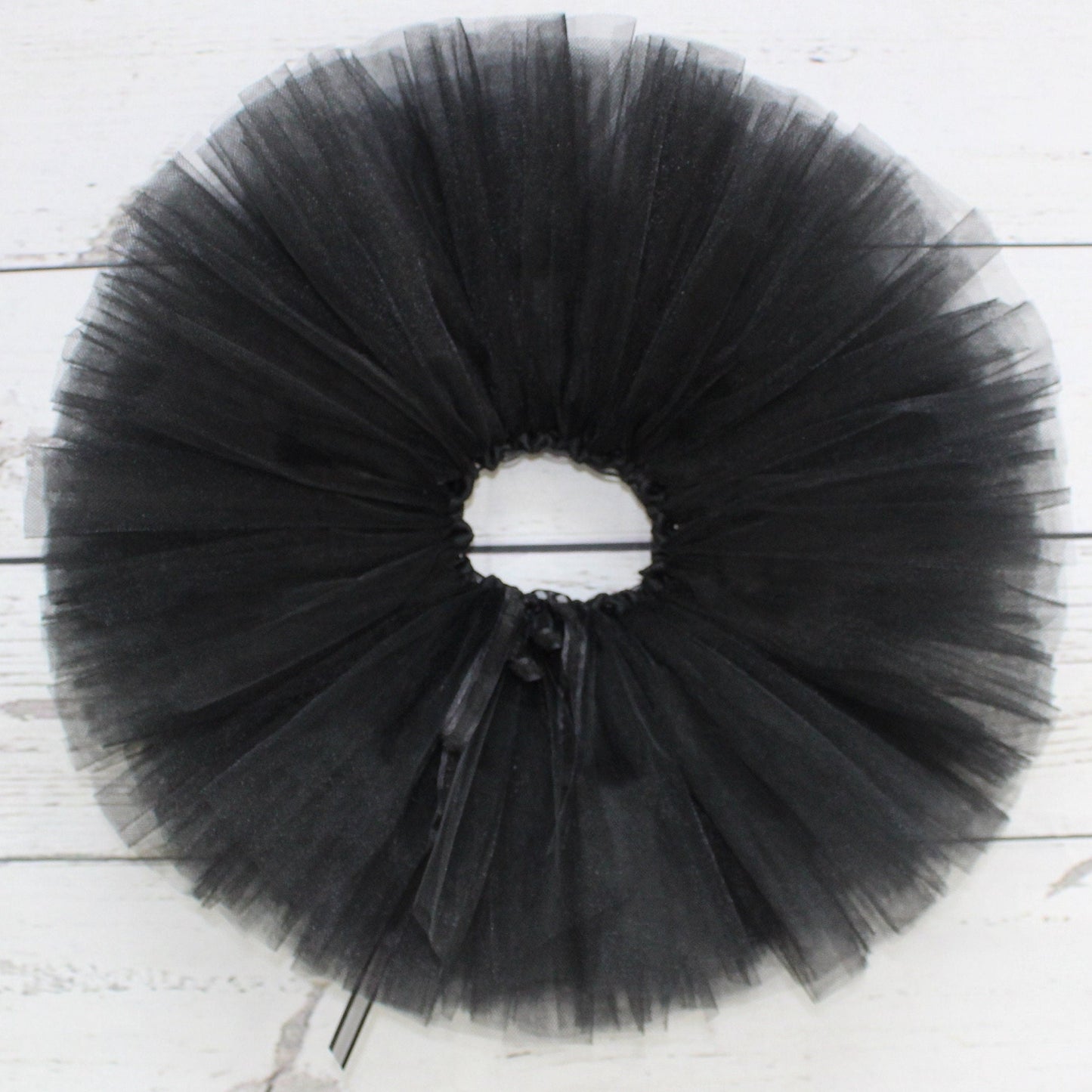 Girls Black Tutu Skirt - Black Cat Tutu