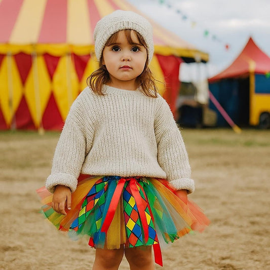 Cute Clown Tutu Skirt