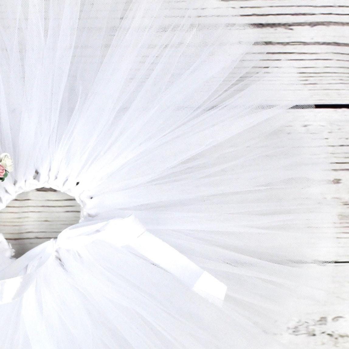 Girls White Tutu Skirt