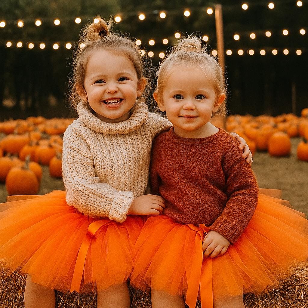 Orange Tutu Skirt