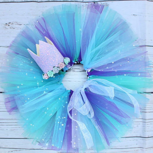 Mermaid Tutu & Crown Set