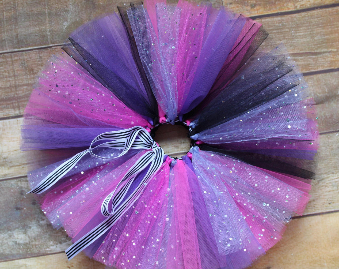 Witchy Pink & Purple Tutu Skirt