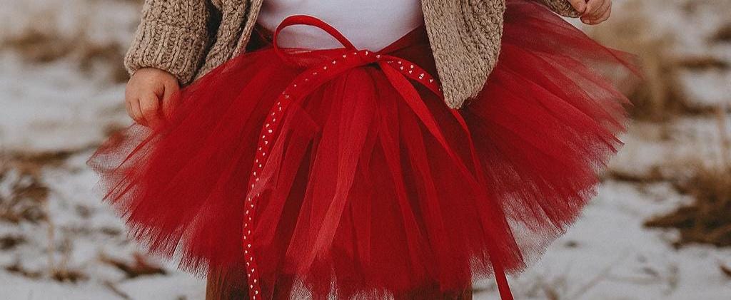 Kitsch Santa Bodysuit & Tutu Set