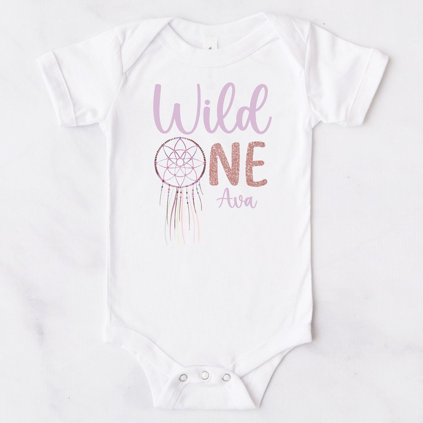 Wild One 1st Birthday Bodysuit