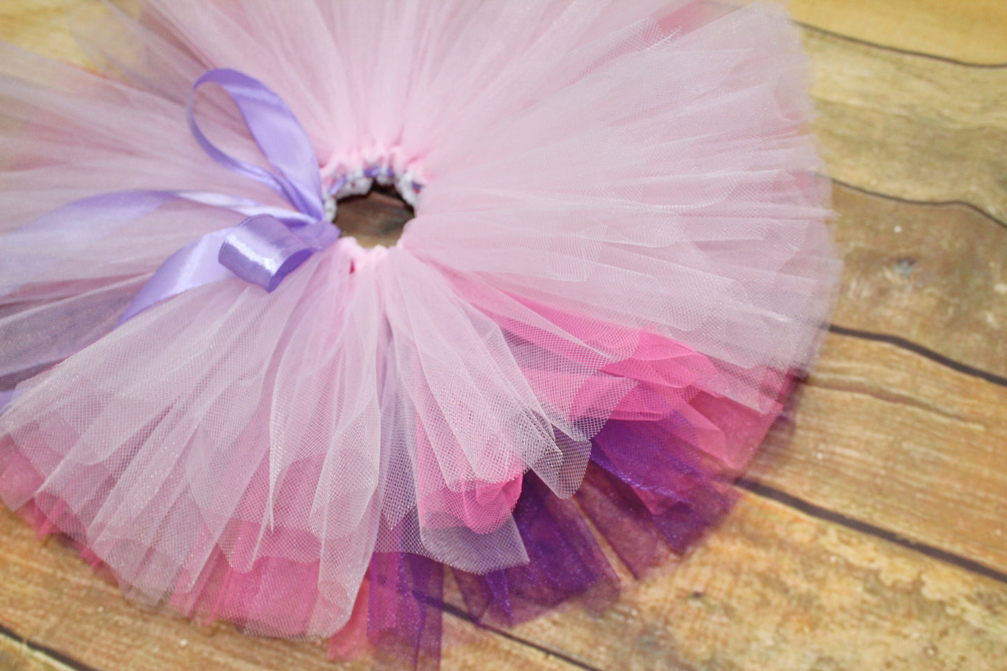 Pink & Purple 1st Halloween Tutu Set