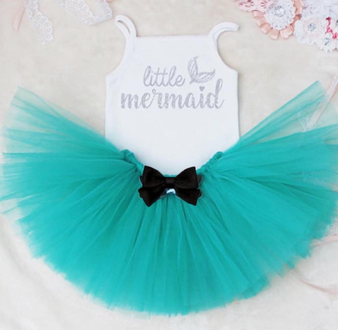 Teal Mermaid Tutu Set