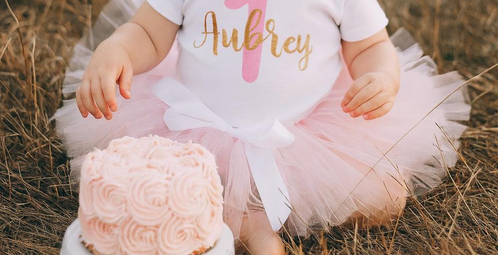 Pink & Gold Personalised 1st Birthday Tutu Outfit