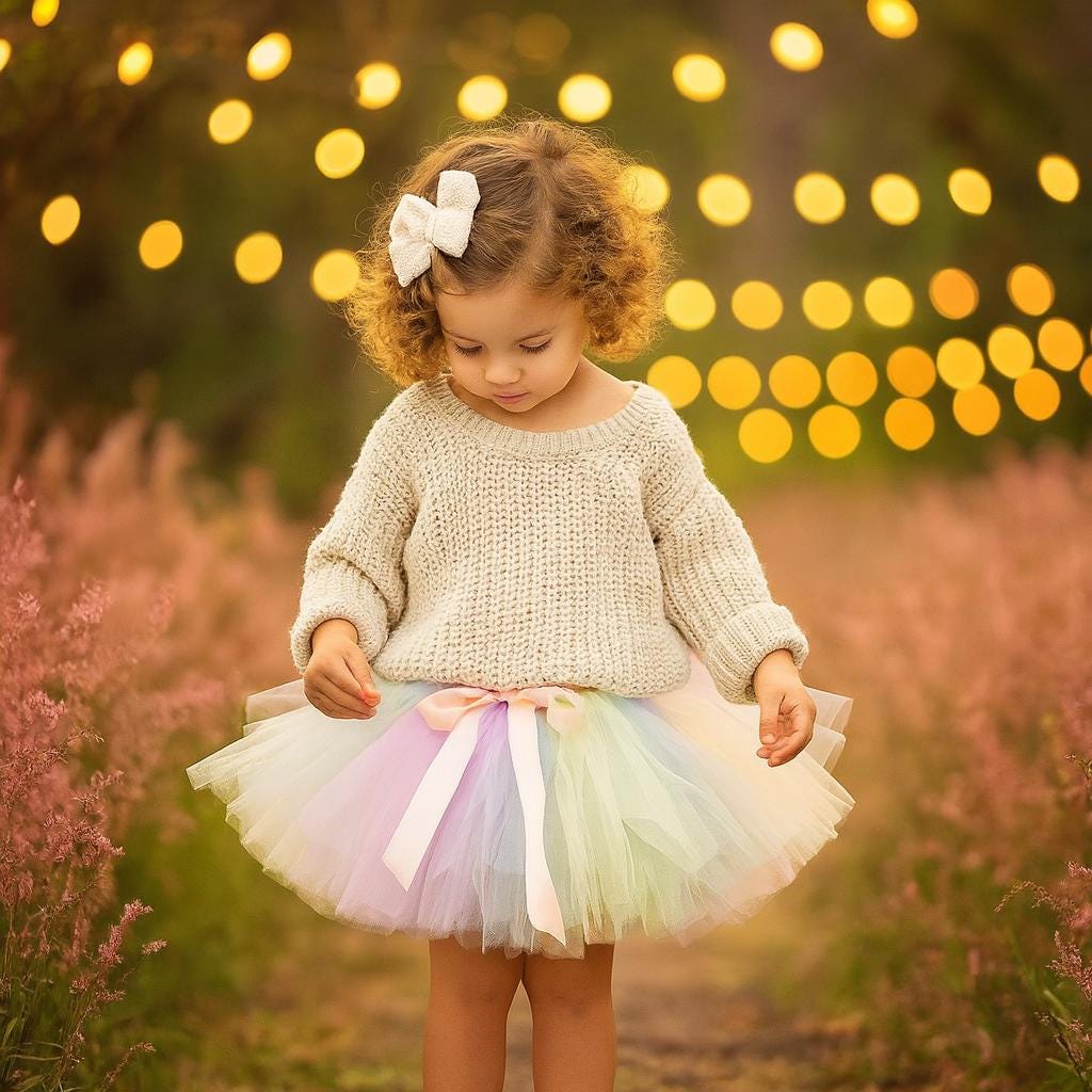 Unicorn Pastel Rainbow Tutu