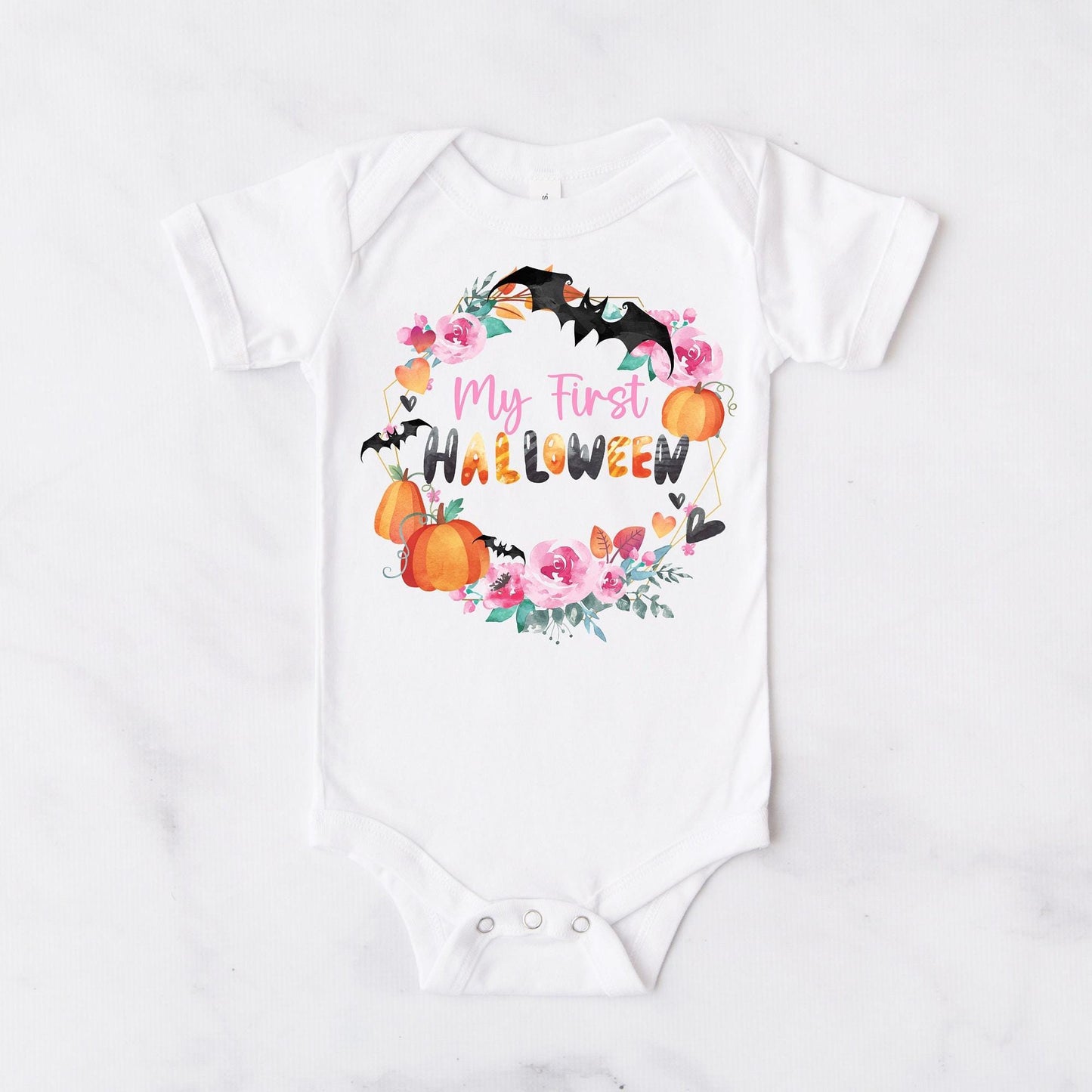 Pink & Purple 1st Halloween Tutu Set