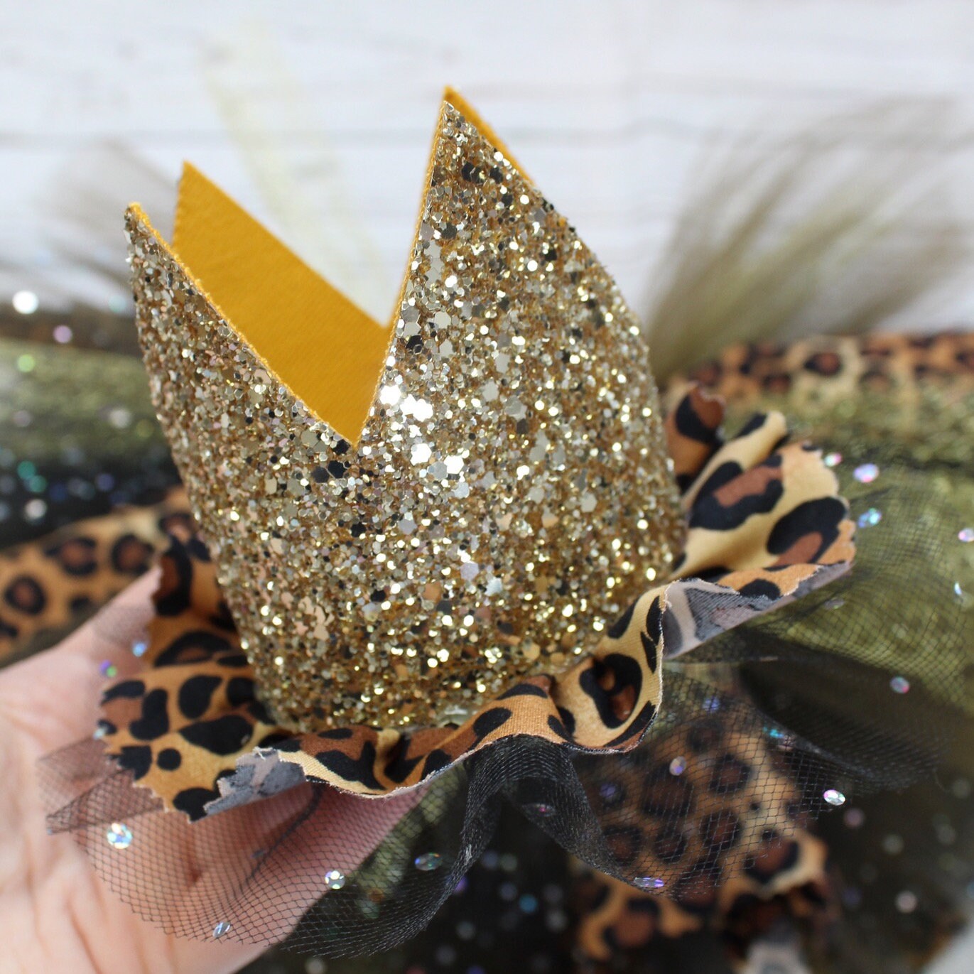 Girls Wild One  Cheetah 1st Birthday Outfit