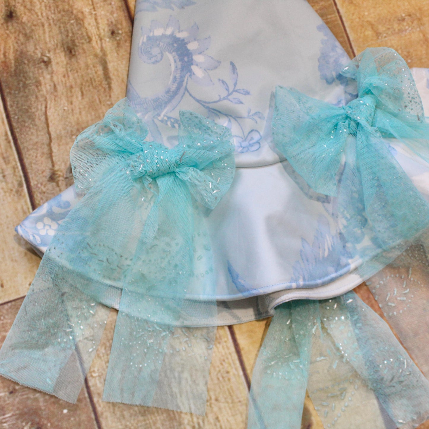 Blue Witches Hat - Upcycled Kids Costume, Halloween Party