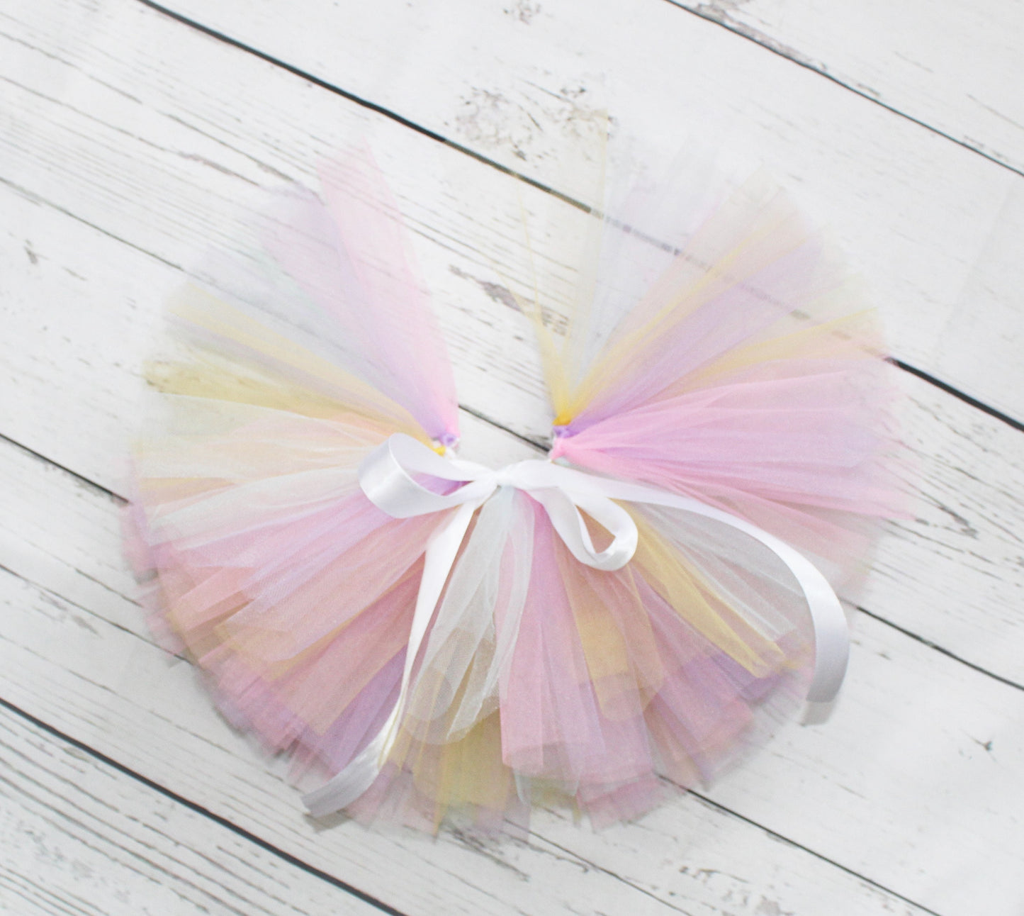 Personalised Pastel Rainbow 1st Birthday Tutu Outfit