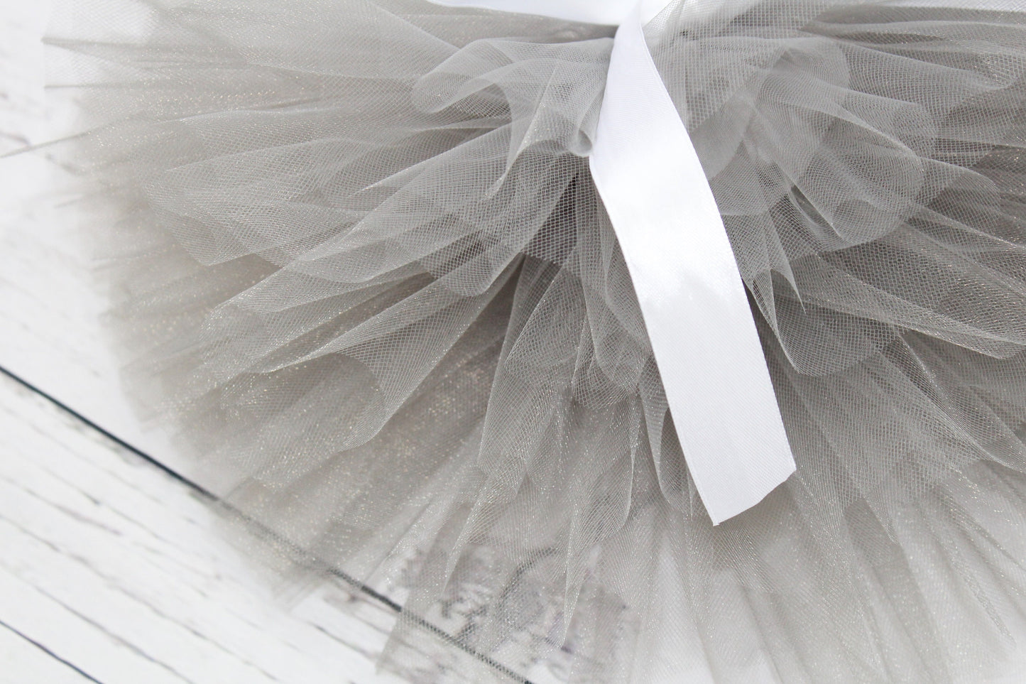 Pink & Grey Birthday Princess Tutu Outfit