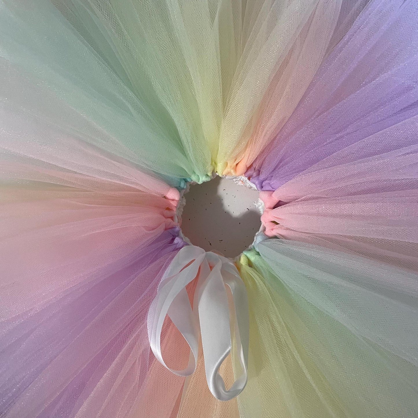 Rainbow Chunk Tutu Skirt