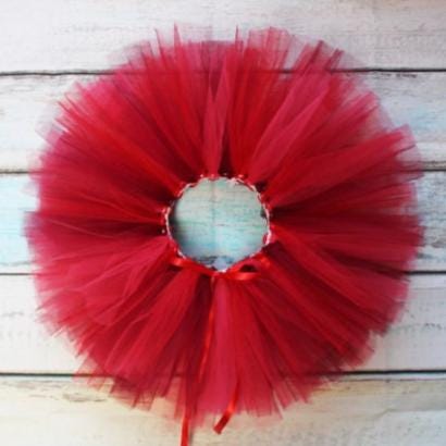 Baby Girls First Christmas Bodysuit & Tutu Set