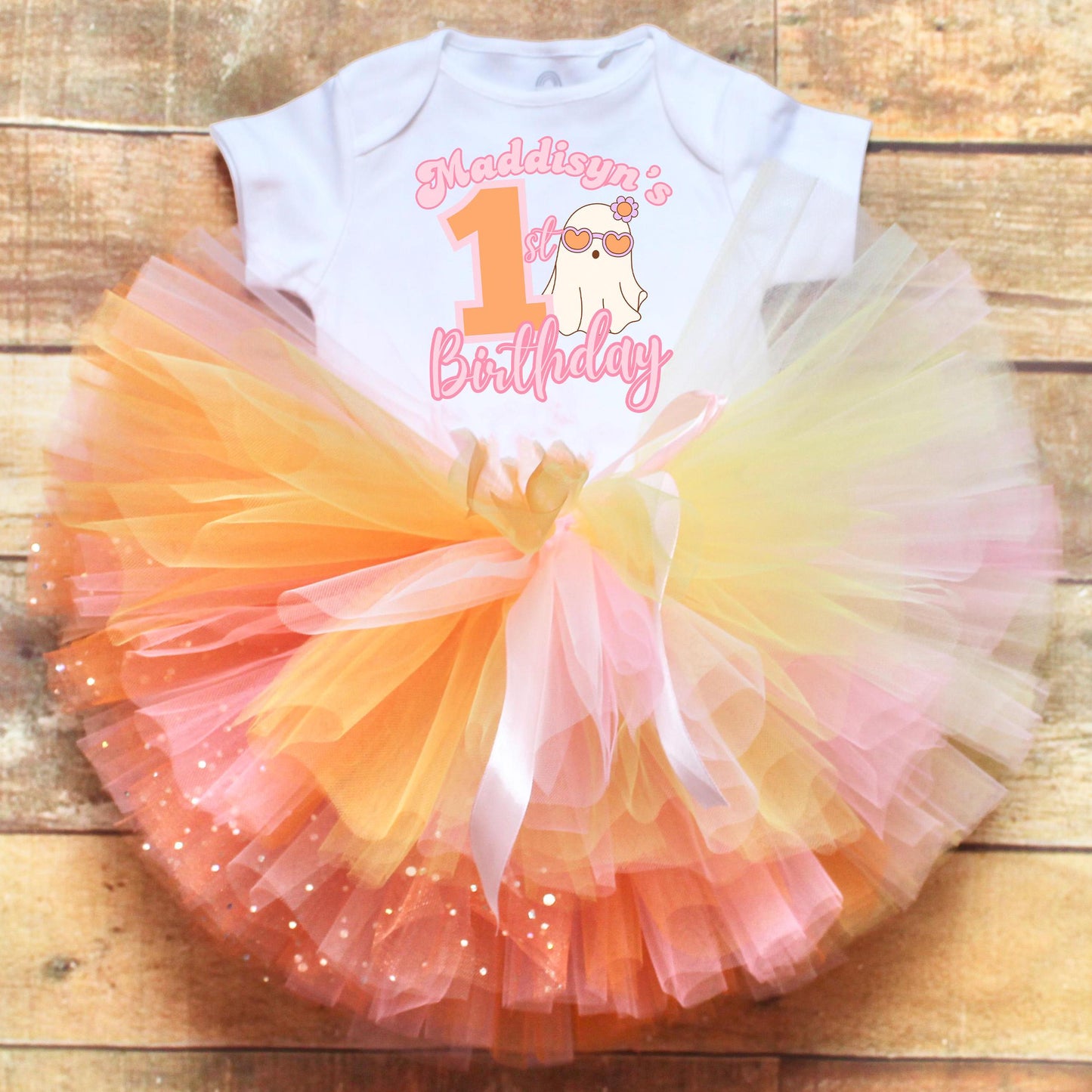 Personalised 1st Halloween Tutu Outfit