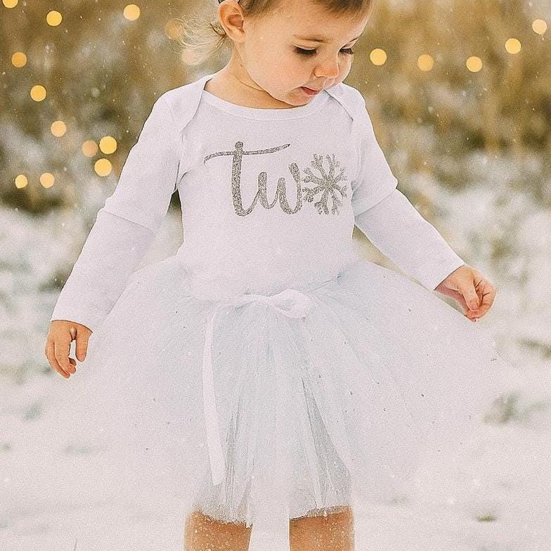 Girls Winter Wonderland 2nd Birthday Outfit
