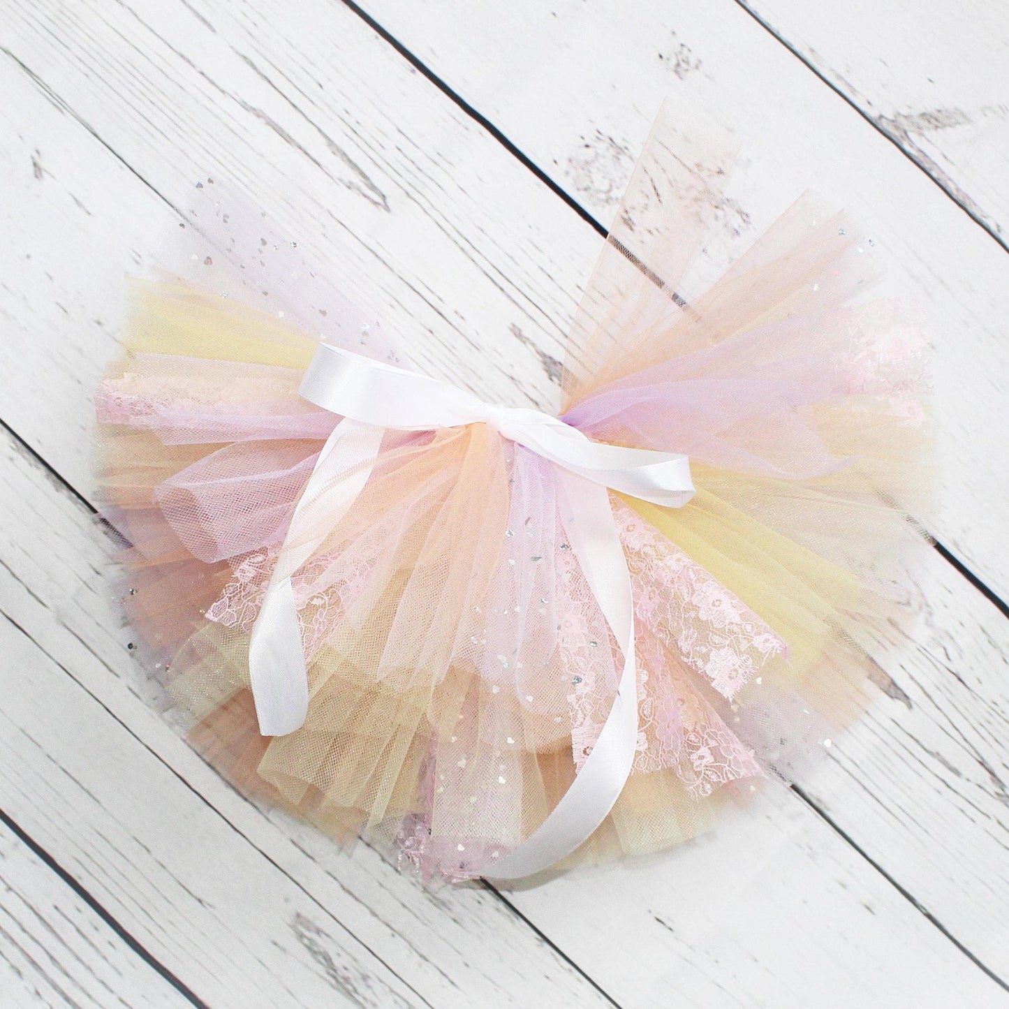 Sherbet Pastel 1st Birthday Tutu Outfit