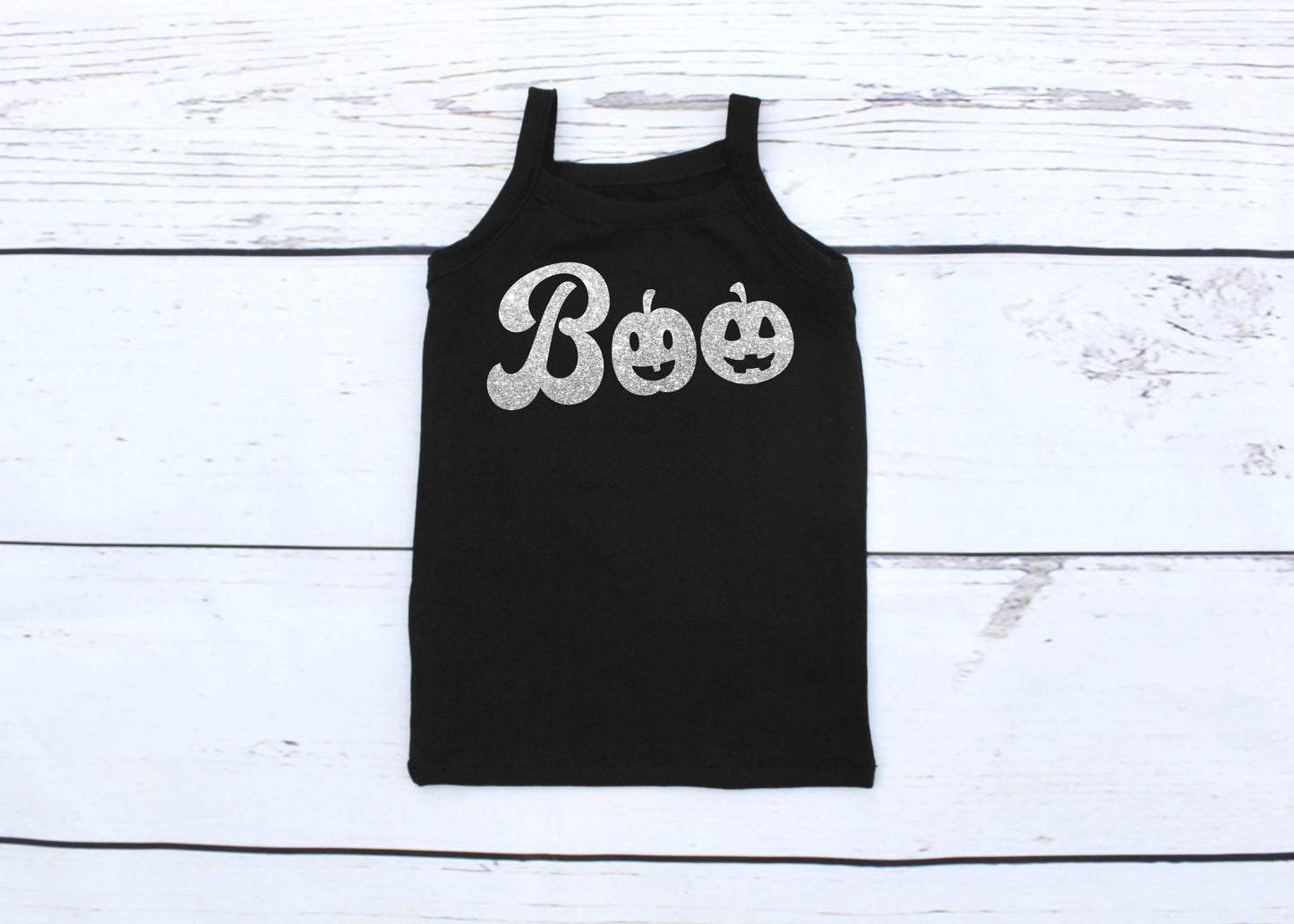 Boo Black & Silver Sparkle Tutu Outfit