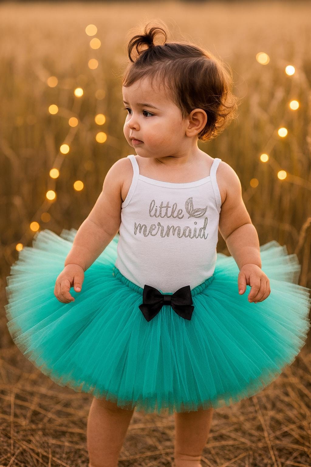 Teal Mermaid Tutu Set
