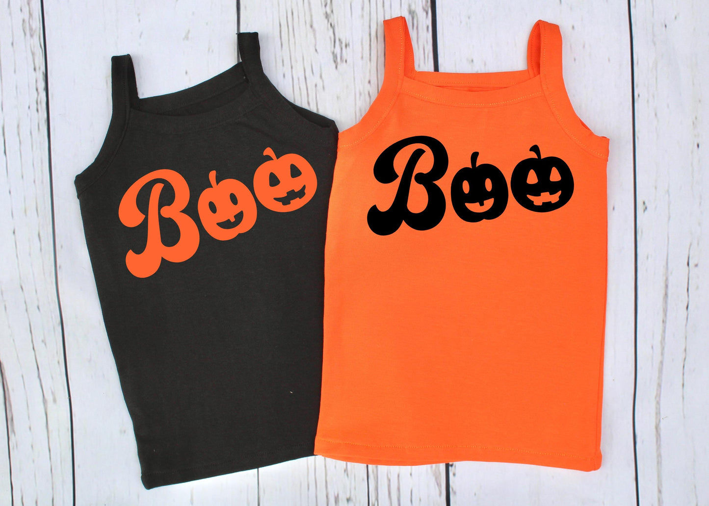 Boo Halloween Top for Girls