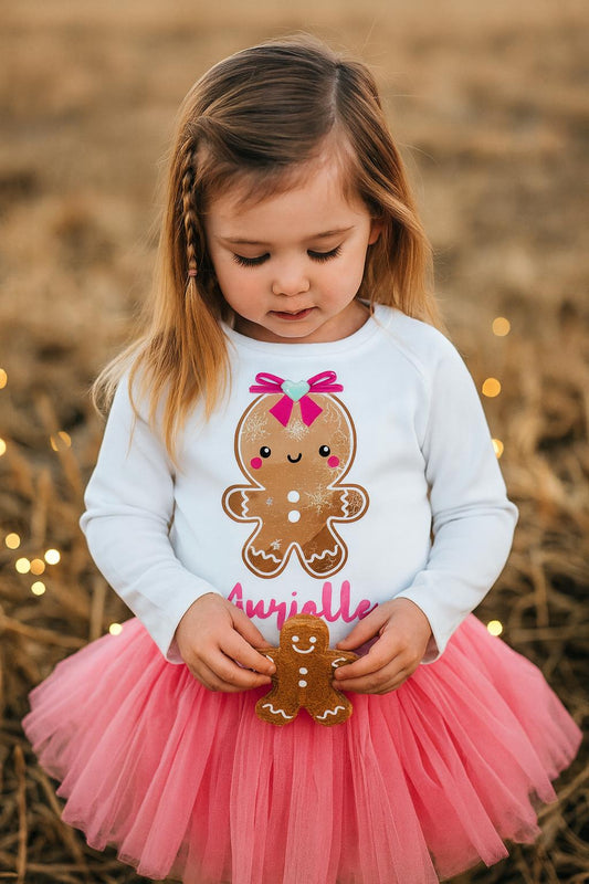 Personalised Gingerbread T-Shirt