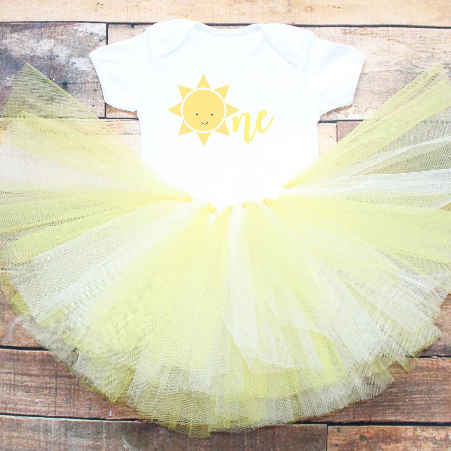 Sunshine First Birthday Outfit