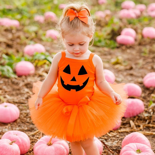 Girls Pumpkin Costume