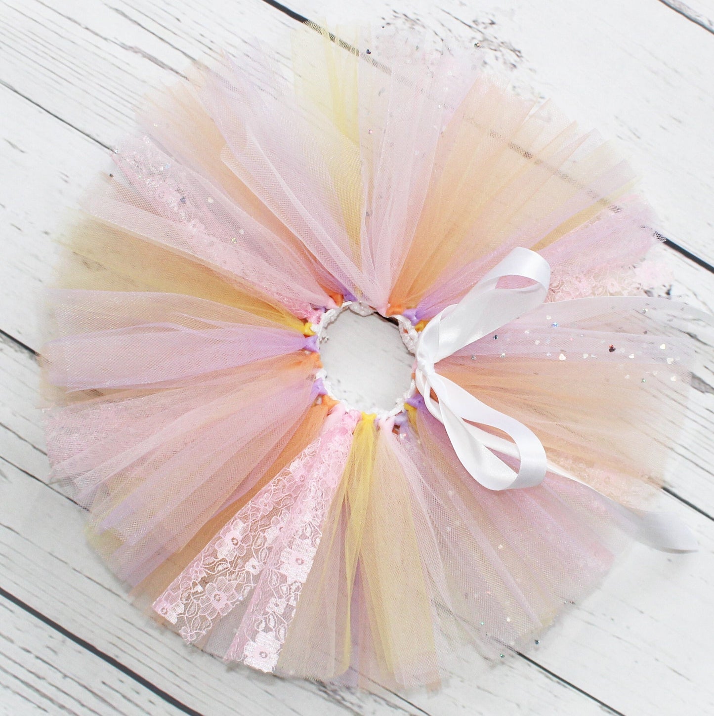 Pastel Rainbow Sherbet Tutu