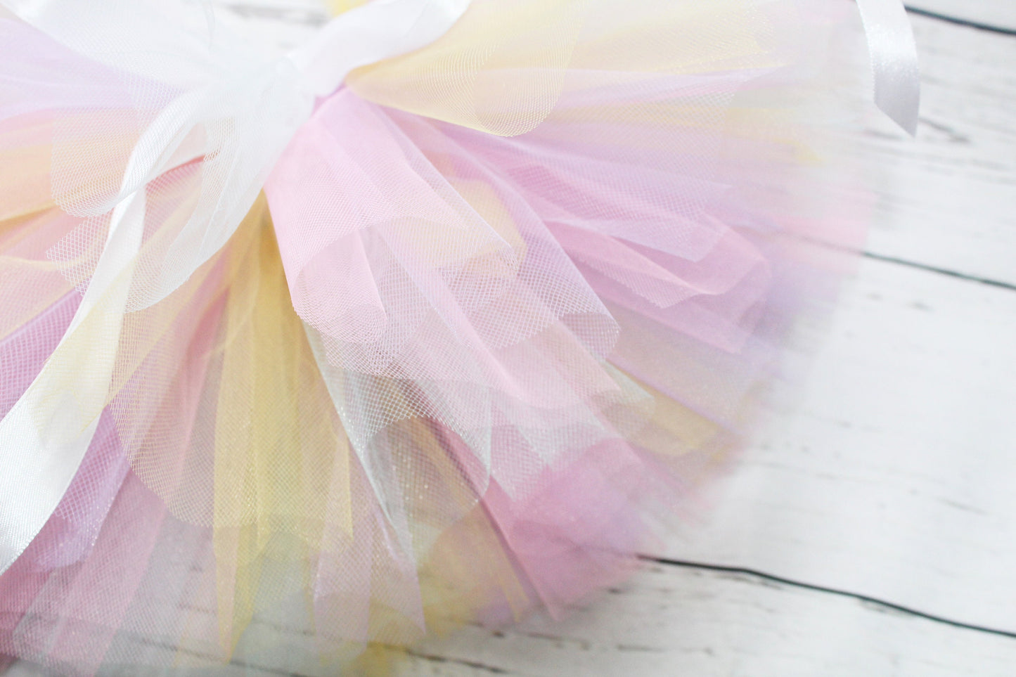 Pastel Rainbow Half Birthday Outfit