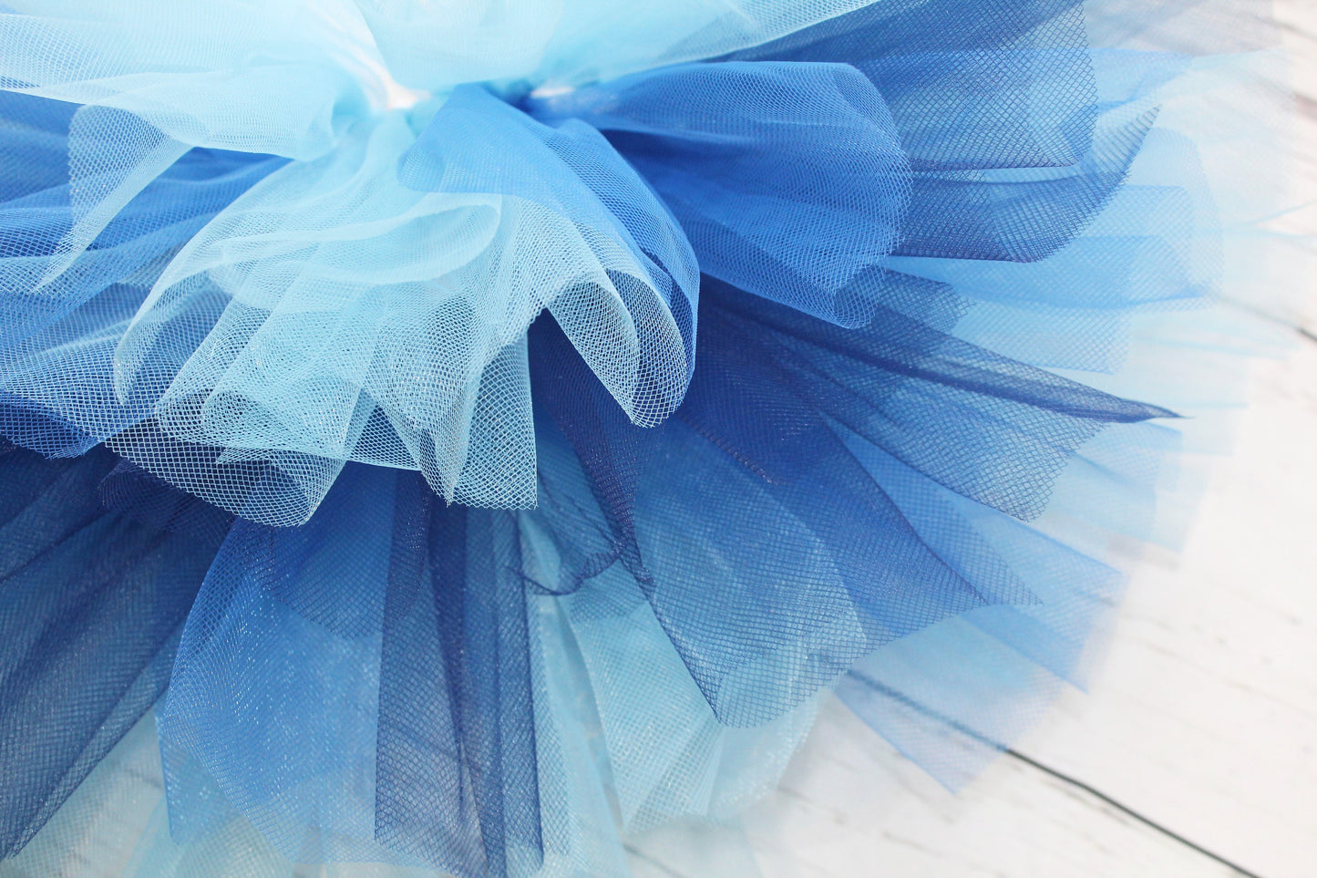 Blue & Silver 1st Birthday Tutu Outfit