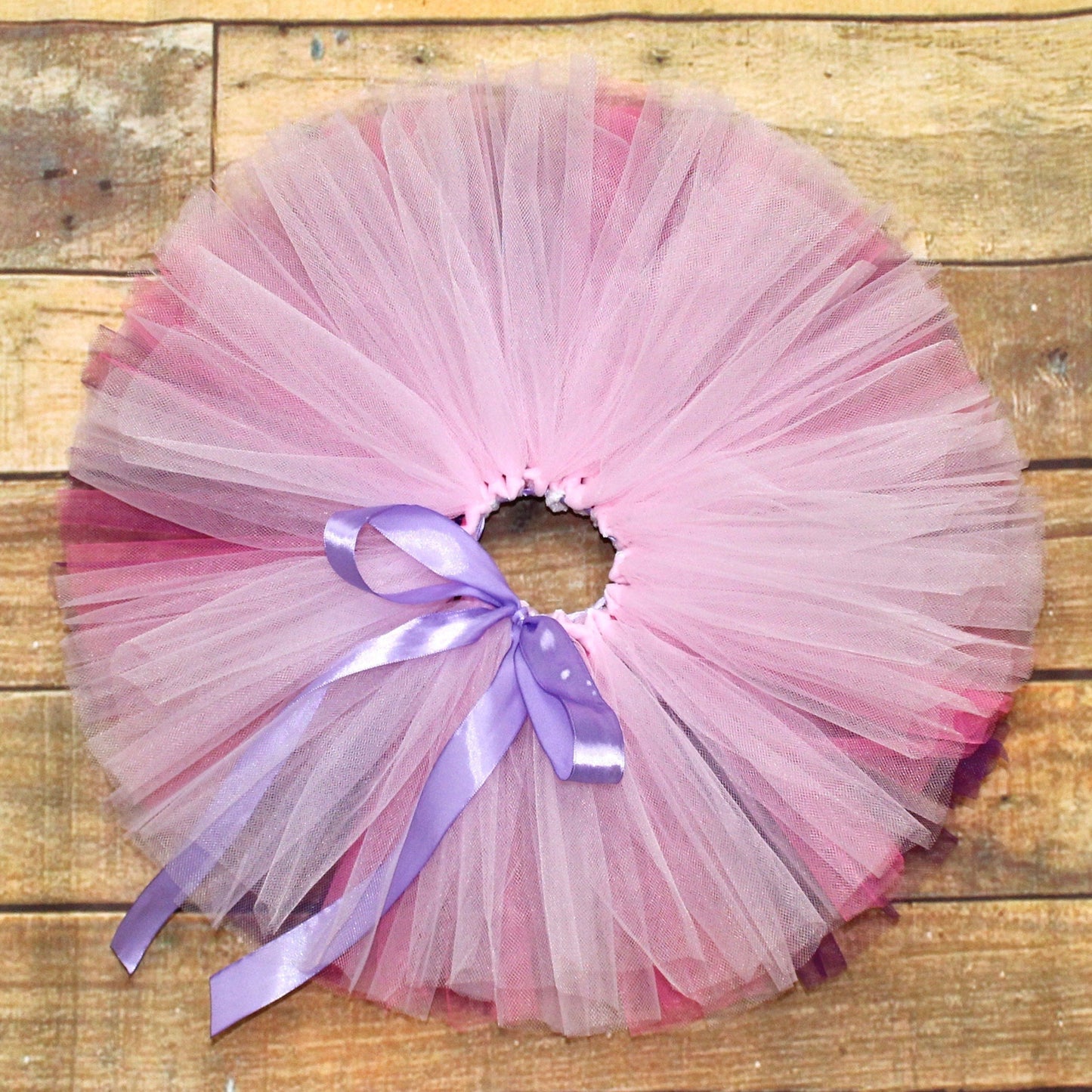 Pastel Pink, Purple & Hot Pink Ombre Tutu Skirt