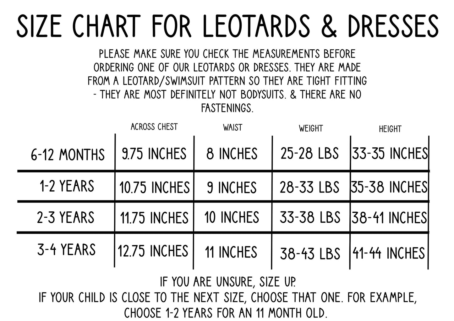 Girls Baby Chick Leotard