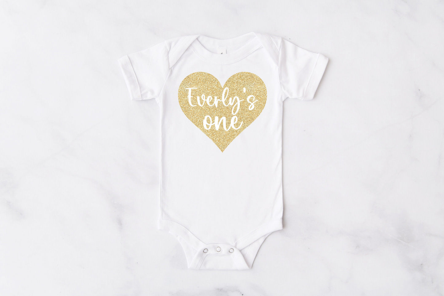Personalised 1st Birthday Bodysuit
