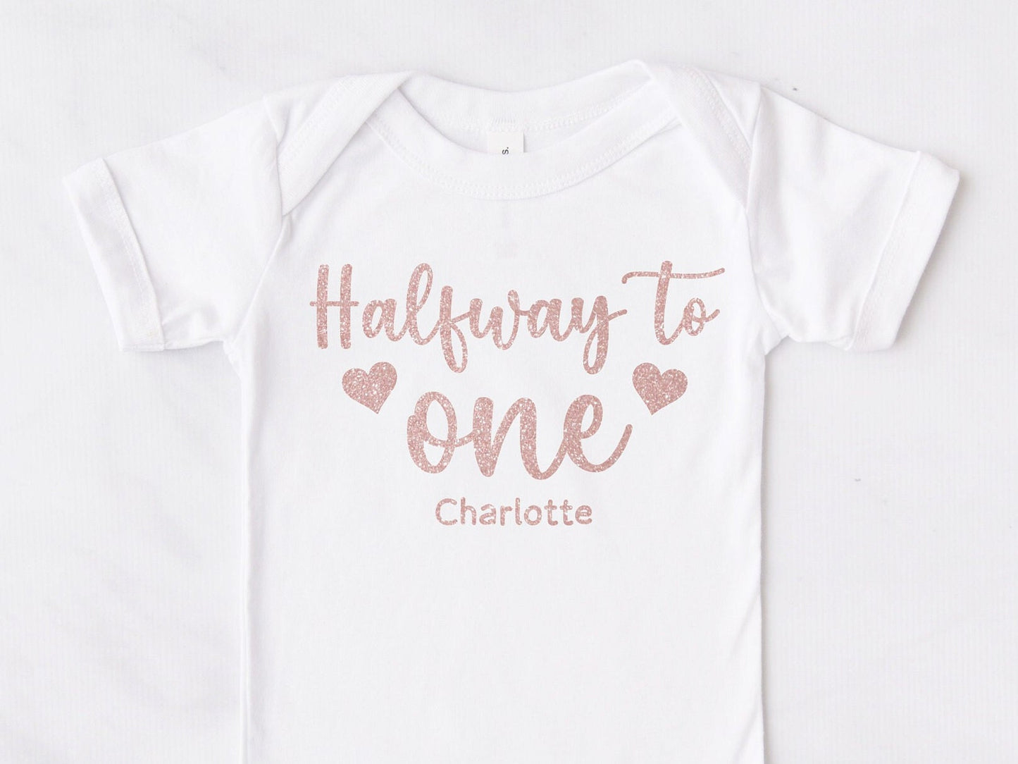 Personalised Half Way To One Vest