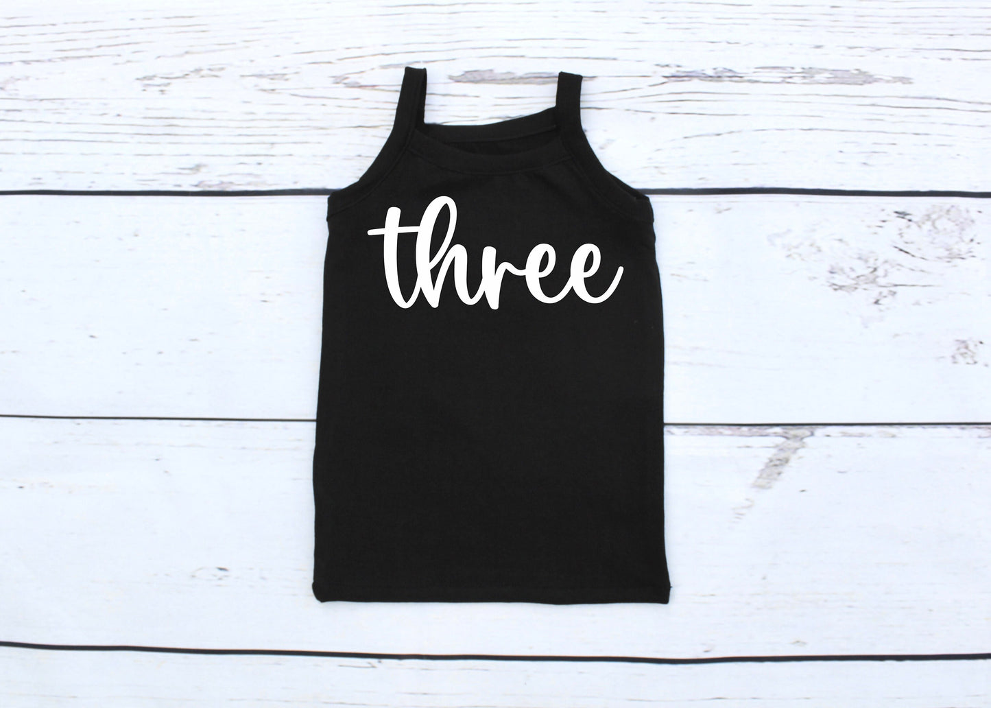 Girls 3rd Birthday Tank Top