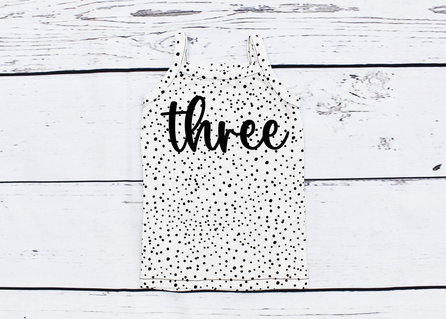 Girls 3rd Birthday Tank Top