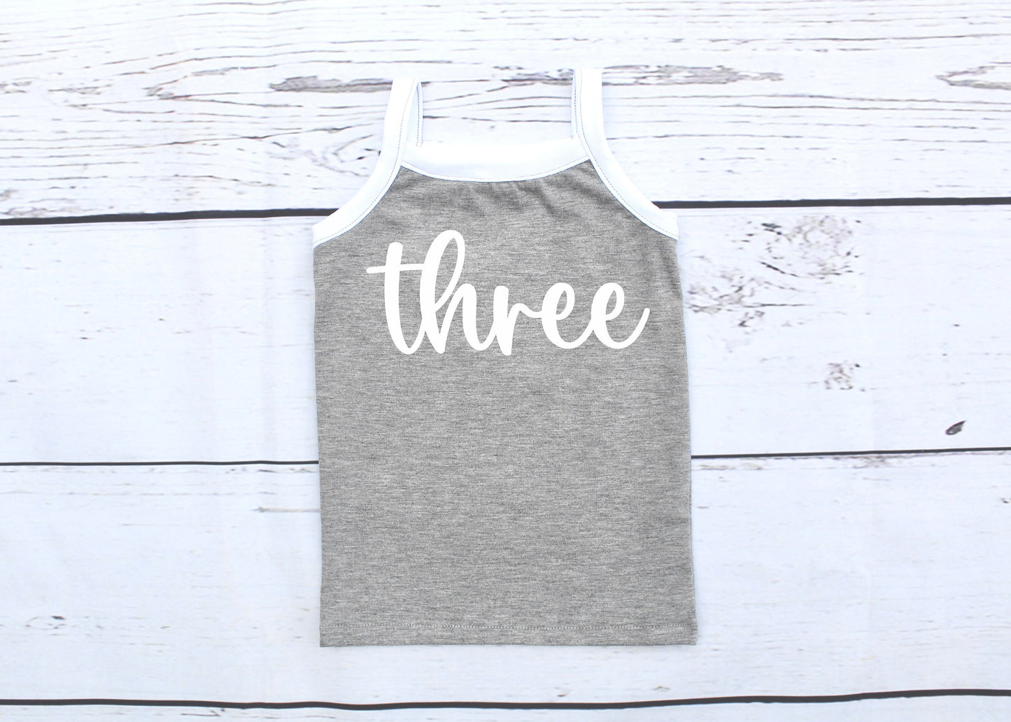 Girls 3rd Birthday Tank Top