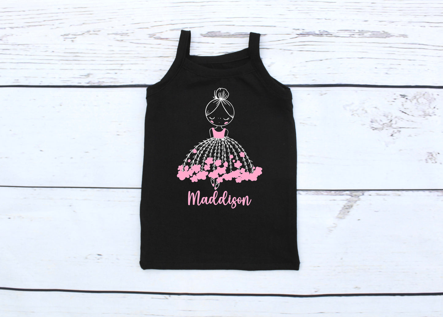 Ballerina Tutu Outfit in Black & Pink