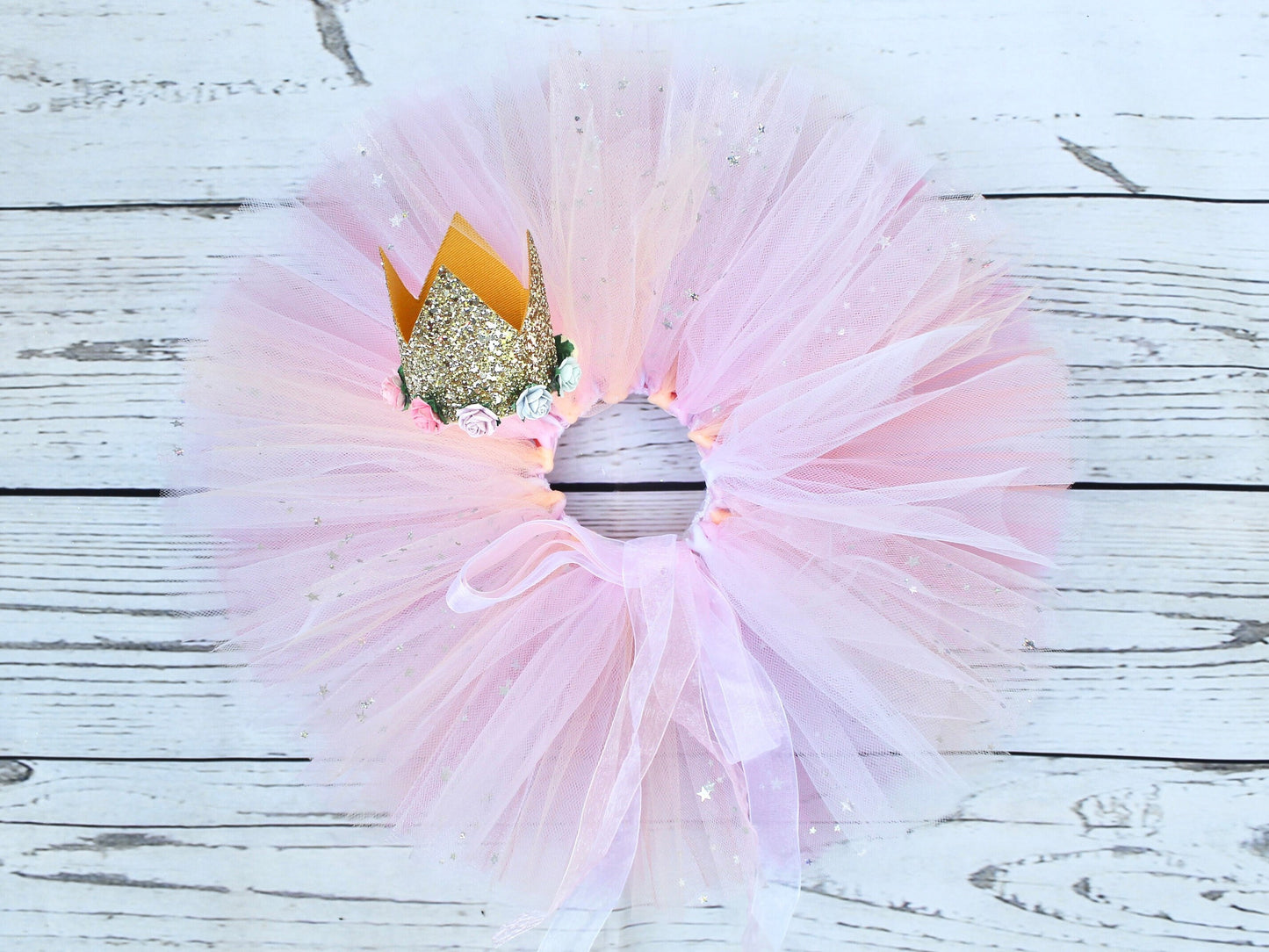 Sparkly Pink Princess Tutu Skirt
