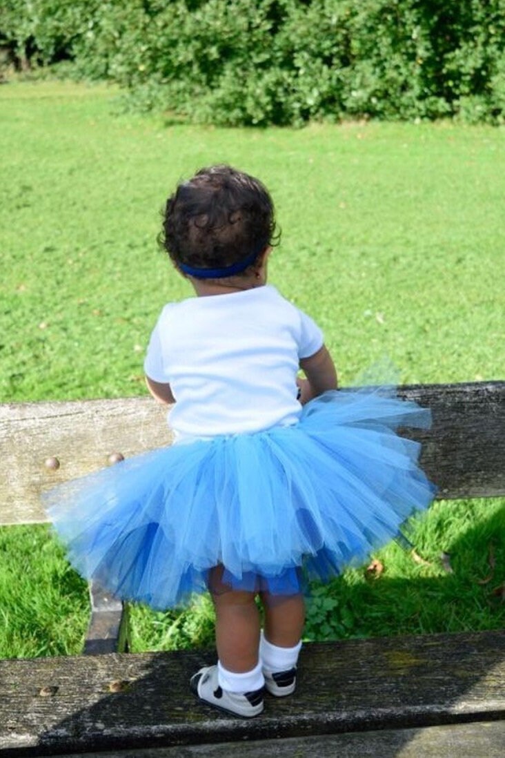Blue Ombre Tutu Skirt